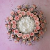 Peach Rose Whimsy