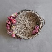 Peony Basket