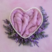 Lavender Fields Heart