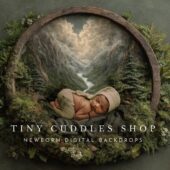 AI – Fine Art Round Forest